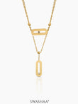 Meluri Layered 18K Gold Plated Necklace