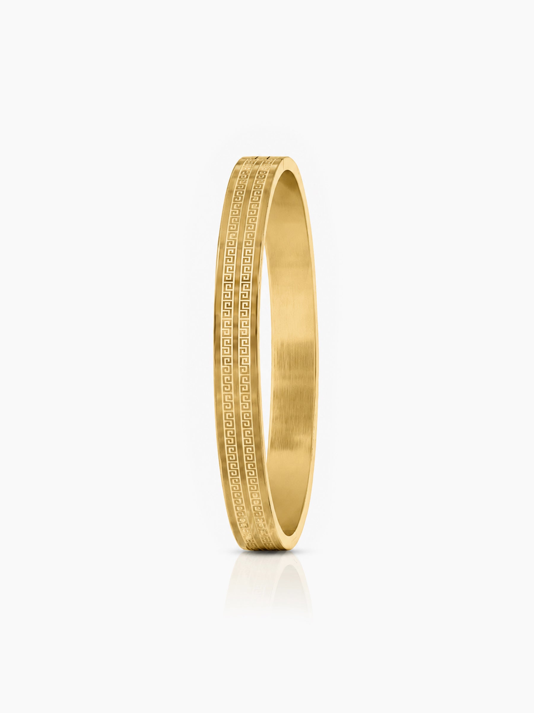 Miliano 18K Gold Plated Men's Kada