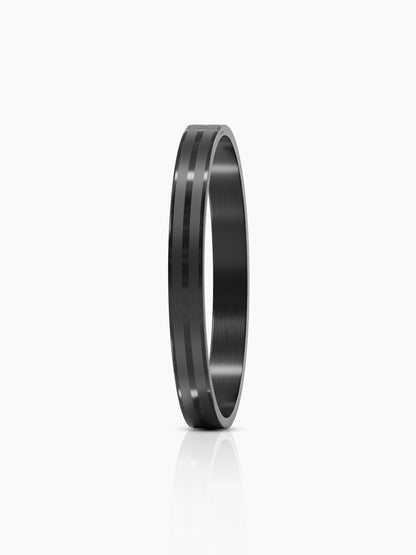 Milo Dual Strip Black Men's Kada