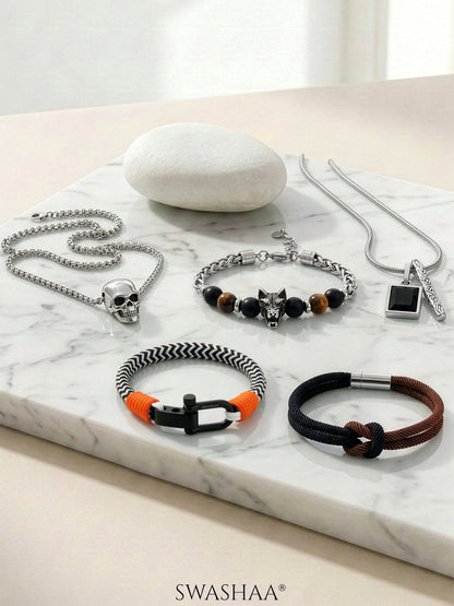 Minimal Street Look Men's Set - Swashaa