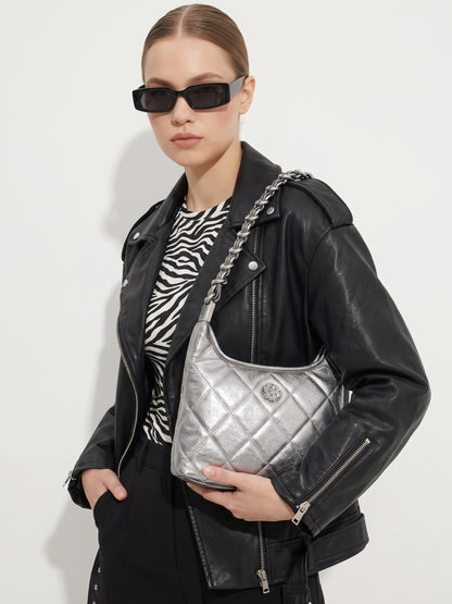 Mirelle Leather Shoulder Bag - Swashaa