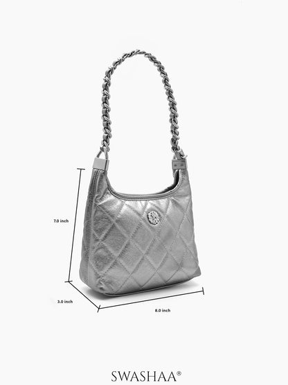 Mirelle Leather Shoulder Bag - Swashaa