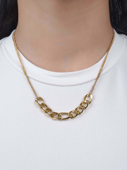 Mojave Chain 18K Gold Plated Necklace