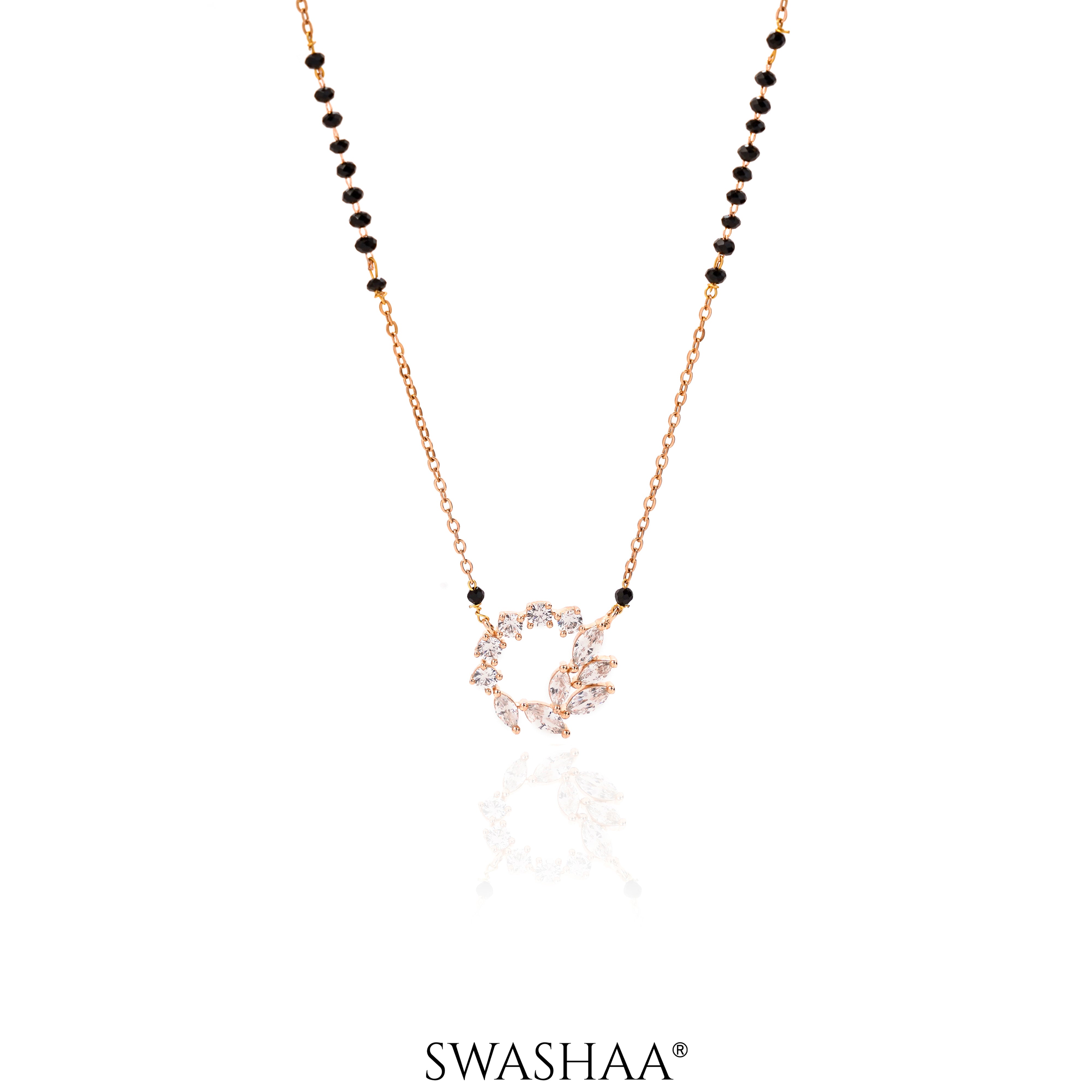 Neer Rosegold Plated Mangalsutra