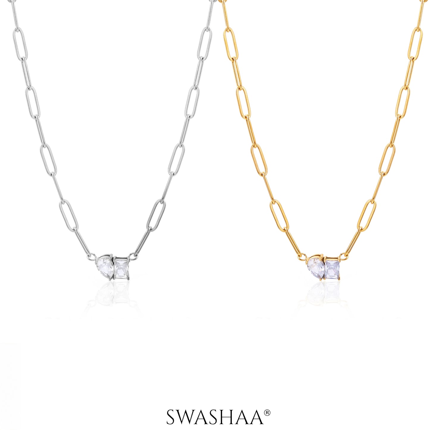 Naila Solitaire Necklace