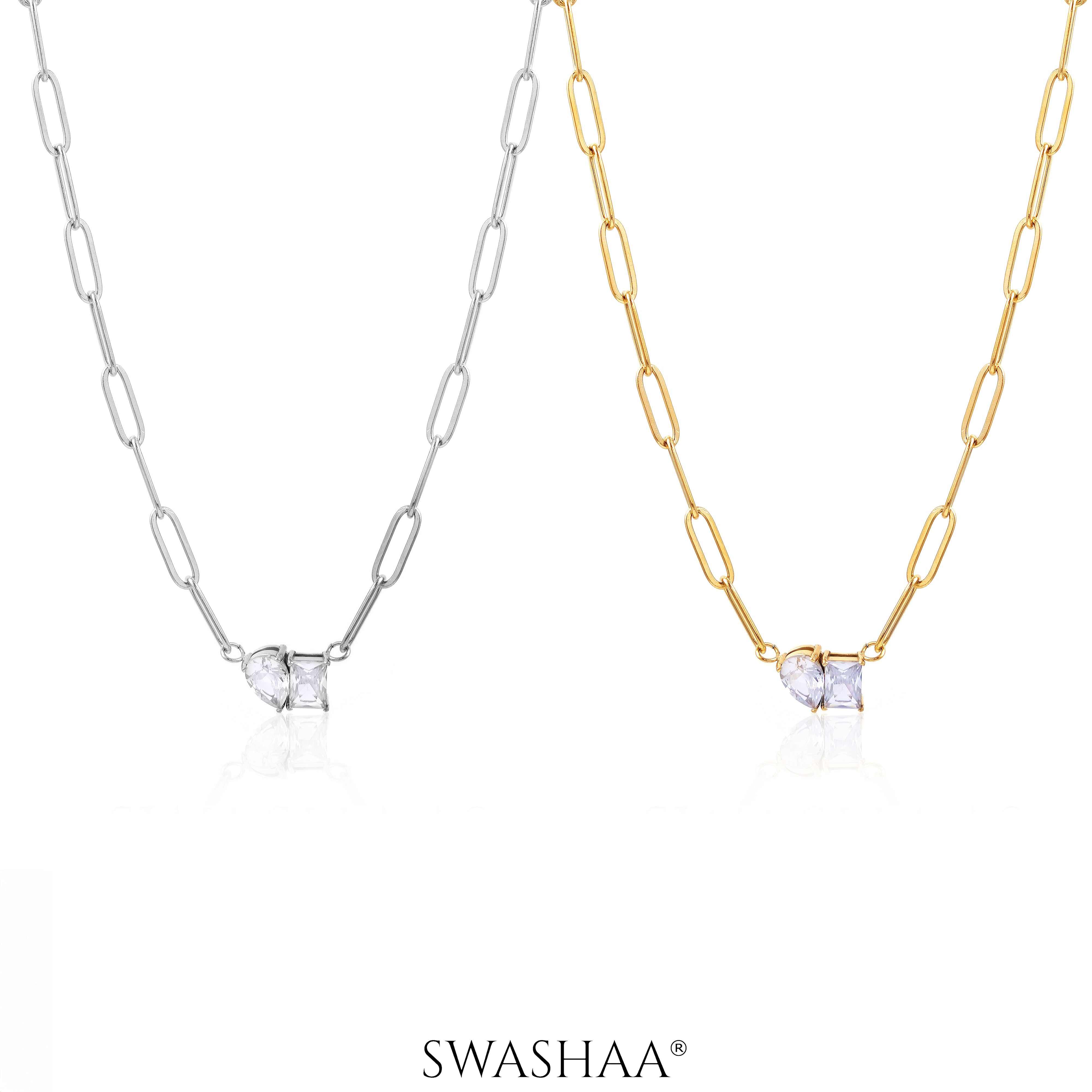 Naila Solitaire Necklace