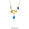 Narla Charms 18K Gold Plated Necklace