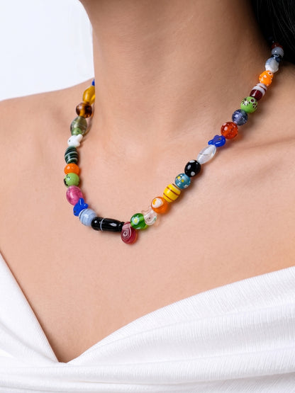 Nebula Multicolor Women’s Beaded Necklace