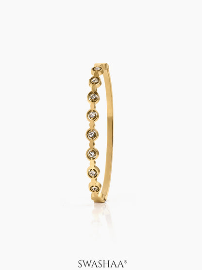Nerina Diamond Band Bracelet - Swashaa