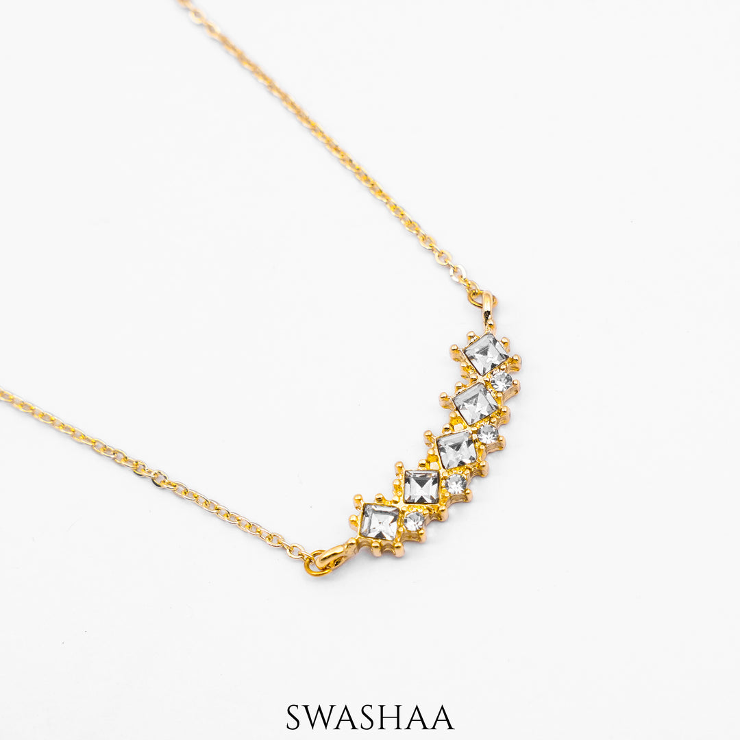 Nihaya 18K Gold Plated Necklace