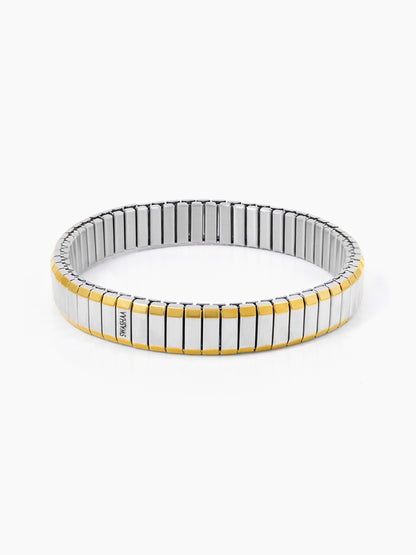 Nirahh Two-Tone Women's Watch Belt Silver Loose Bracelet