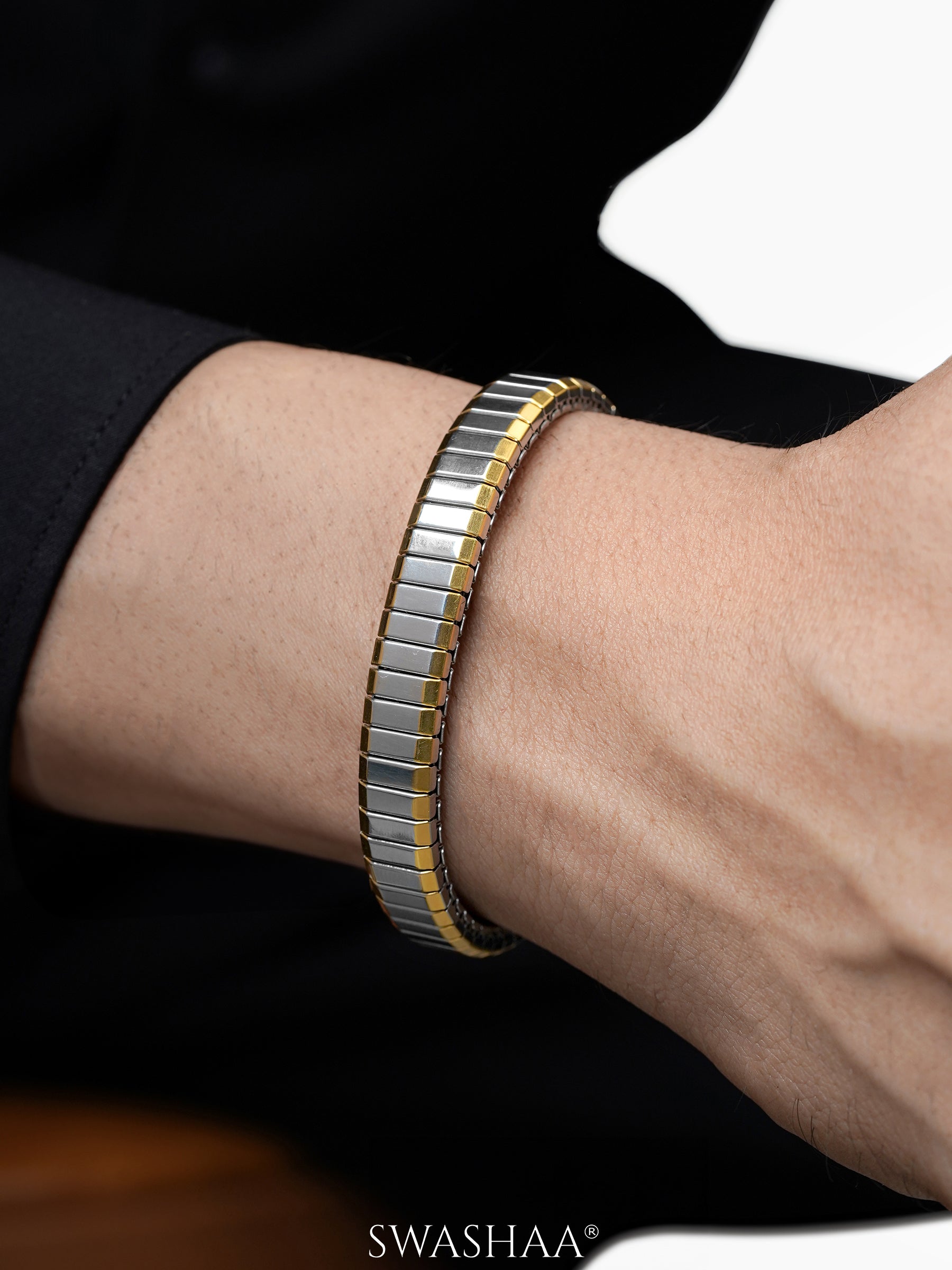 Nirahh Men's Watch Belt Bracelet – Swashaa