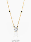 Nirvi Oval Solitaire Mangalsutra