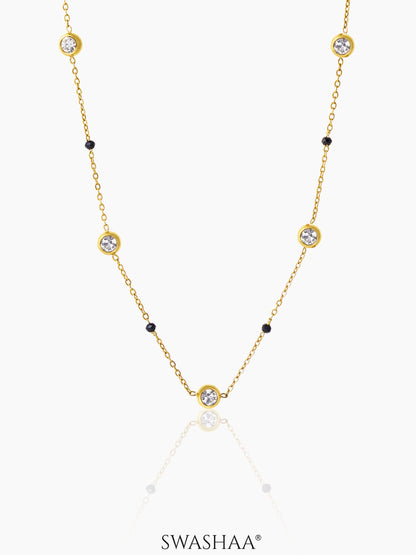 Nitya Diamond 18K Gold Plated Mangalsutra