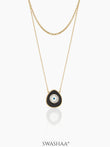 Niva Evil Eye Layered Necklace