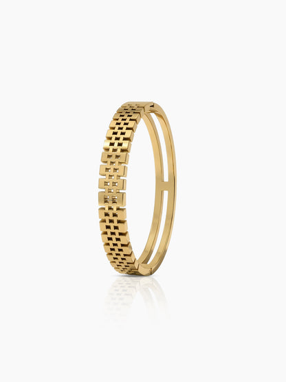 Noella Grid Link Women's Bracelet - Swashaa