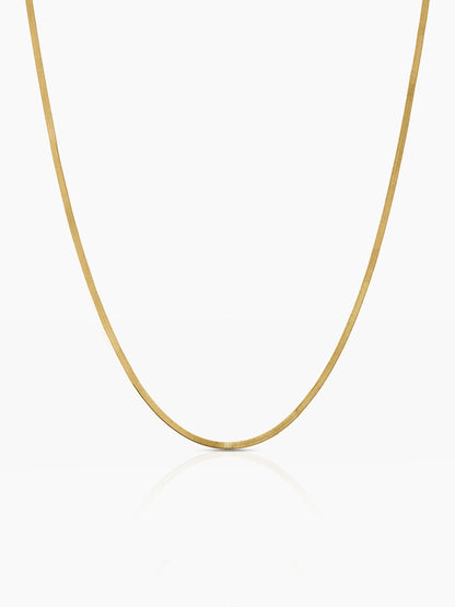 Nyla Flat Snake Women's Chain - Swashaa