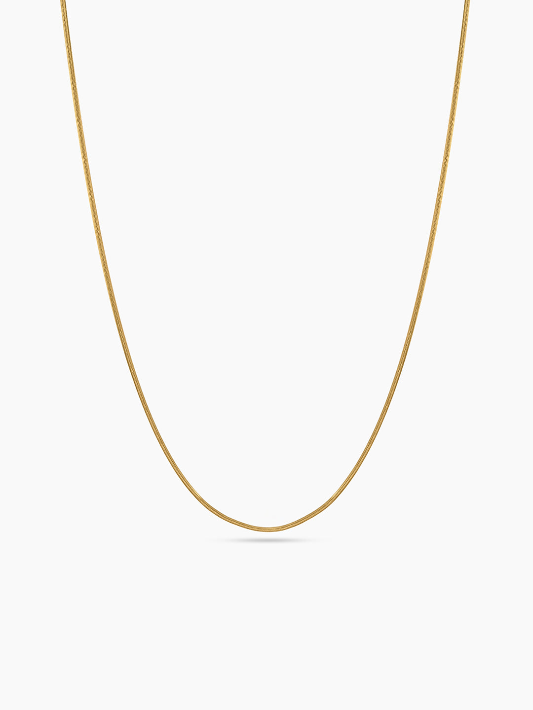 Nyla Snake 18K Gold Plated Men's Chain