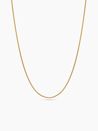 Nyla Snake 18K Gold Plated Men's Chain
