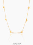 Nyle Heart 18K Gold Plated Necklace