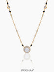 Nyra Solitaire Diamond Mangalsutra