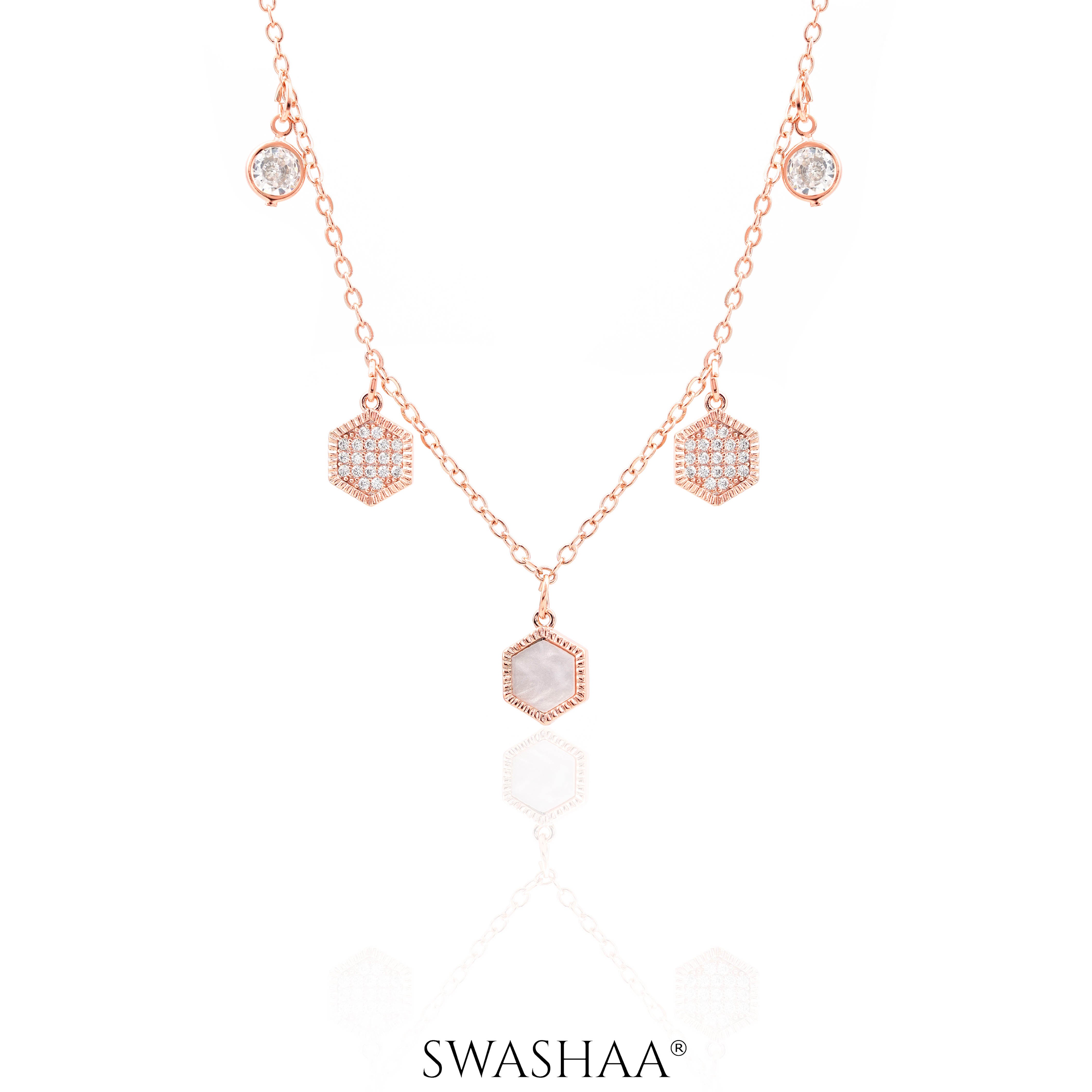 Oadira Rosegold Plated Choker