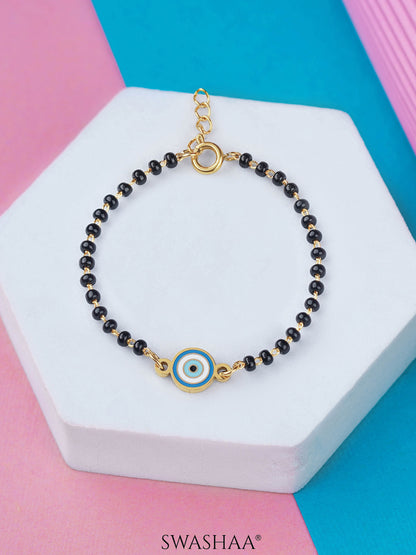 Ocean Eye 18K Gold Plated Kid's Nazariya Bracelet