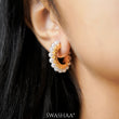 Olga Pearl 18K Gold Plated Earrings
