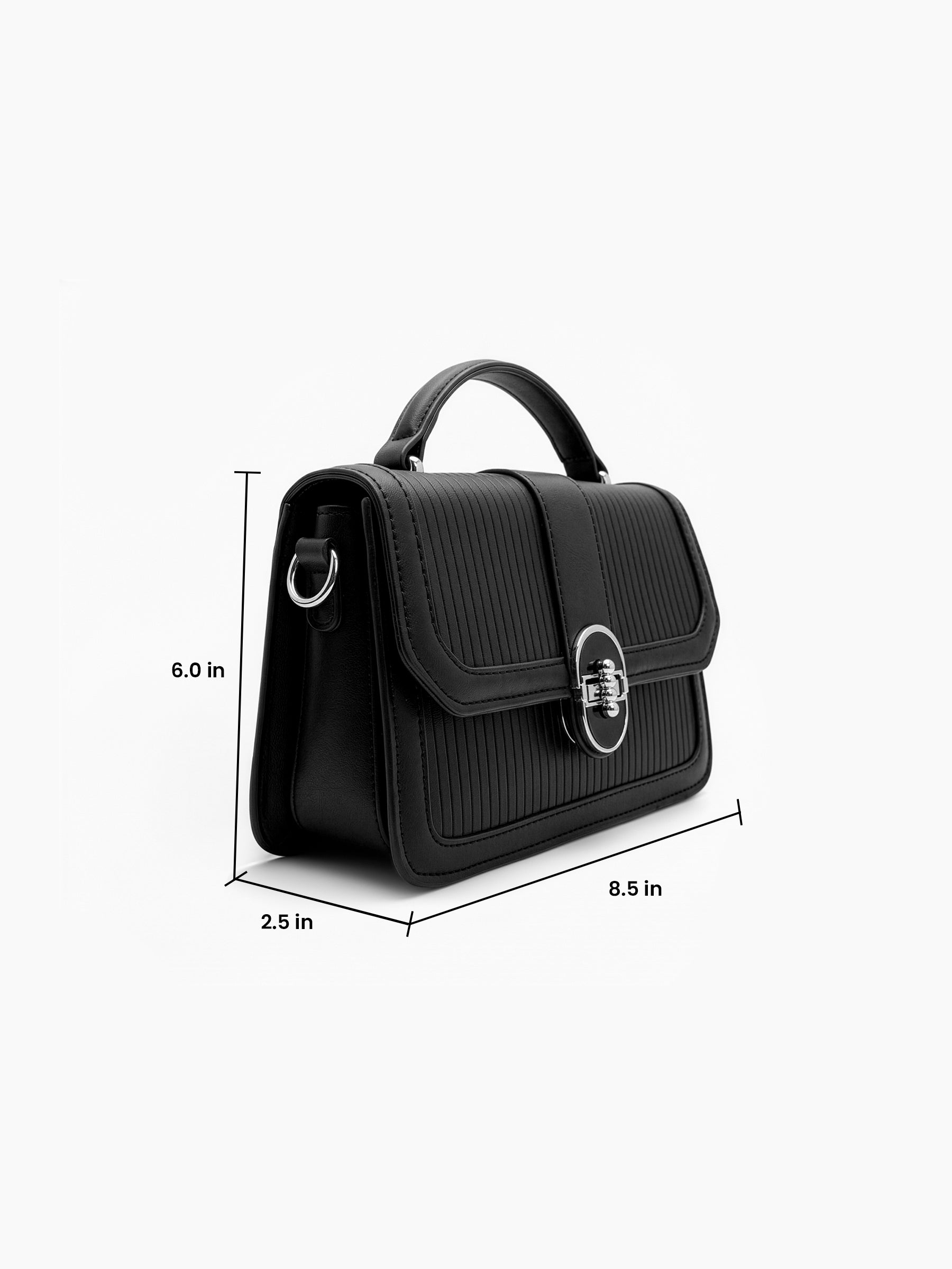 Olivia Black Classic Mini Bag - Swashaa