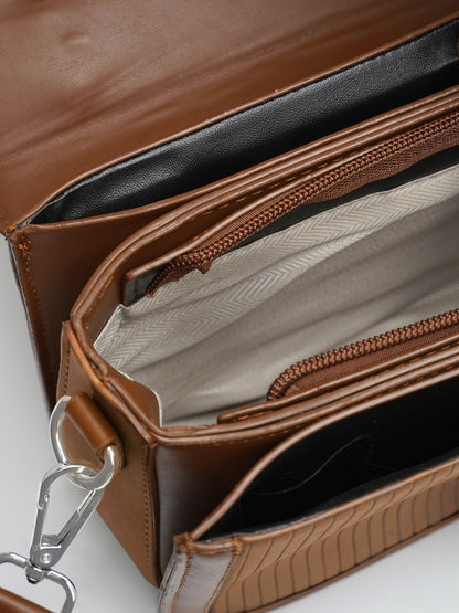 Olivia Brown Classic Mini Bag - Swashaa