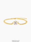 Onana Solitaire 18K Gold Plated Men's Bracelet