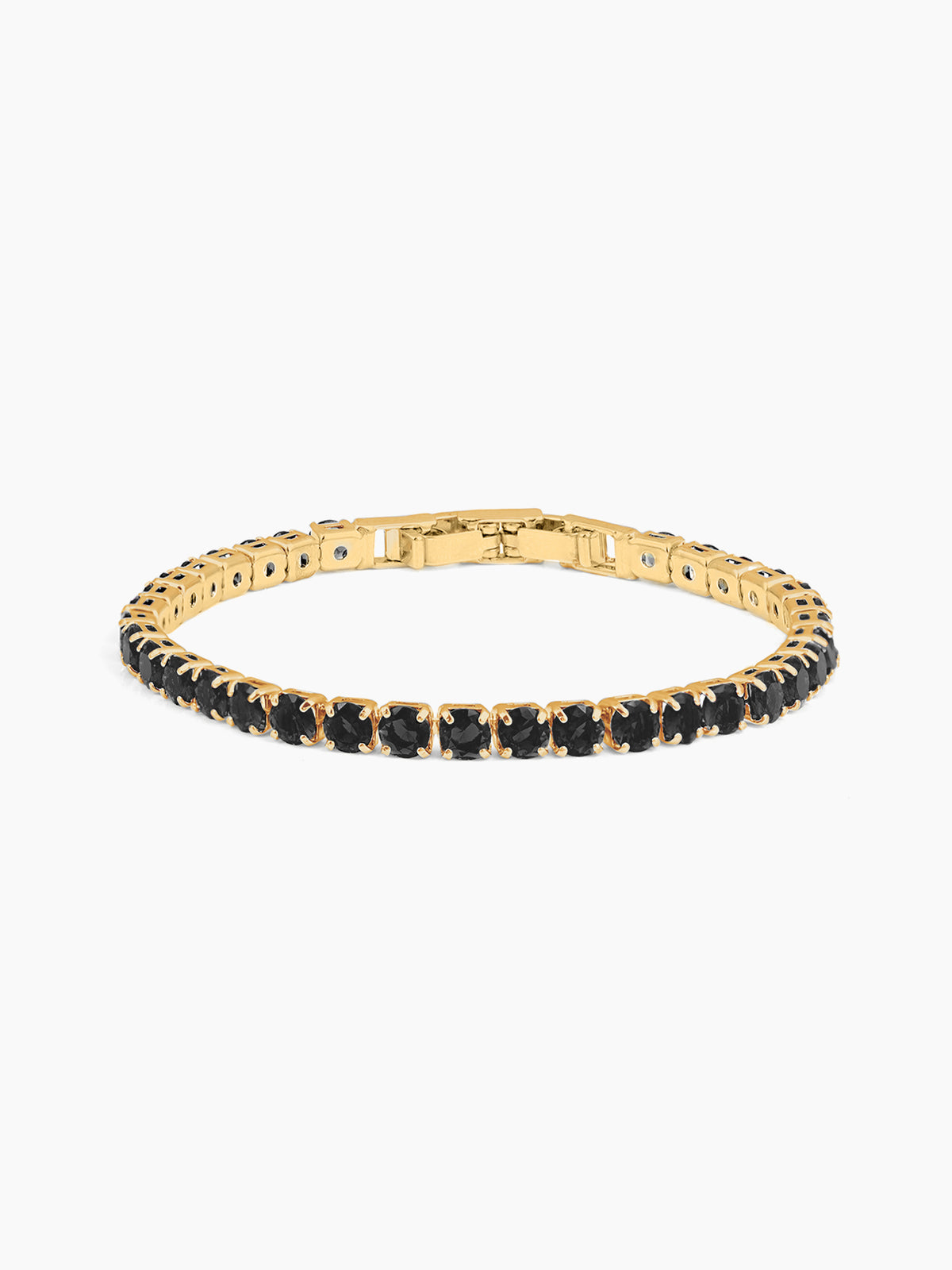 Orion Diamond Black gold Tennis Loose Bracelet