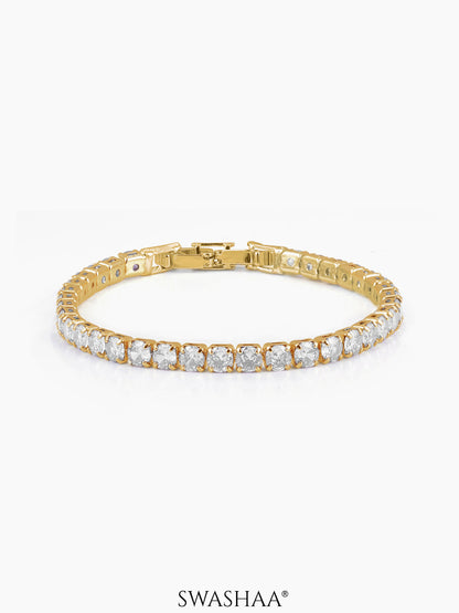 Orion Diamond Charms White 18K Gold Plated Loose Bracelet