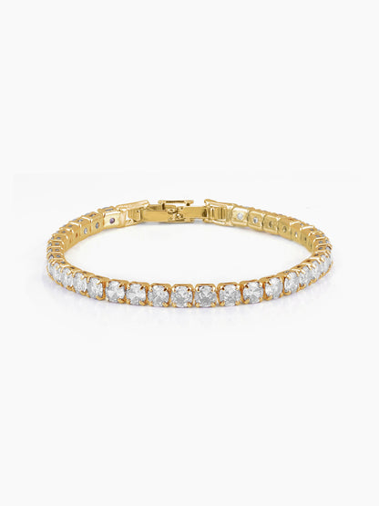 Orion Diamond Charms White 18K Gold Plated Loose Bracelet