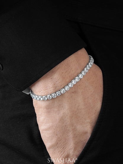 Orion Diamond Men's Bracelet - Swashaa