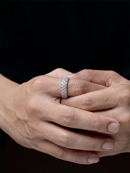 Orix Solitaire Band Men's Ring - Swashaa