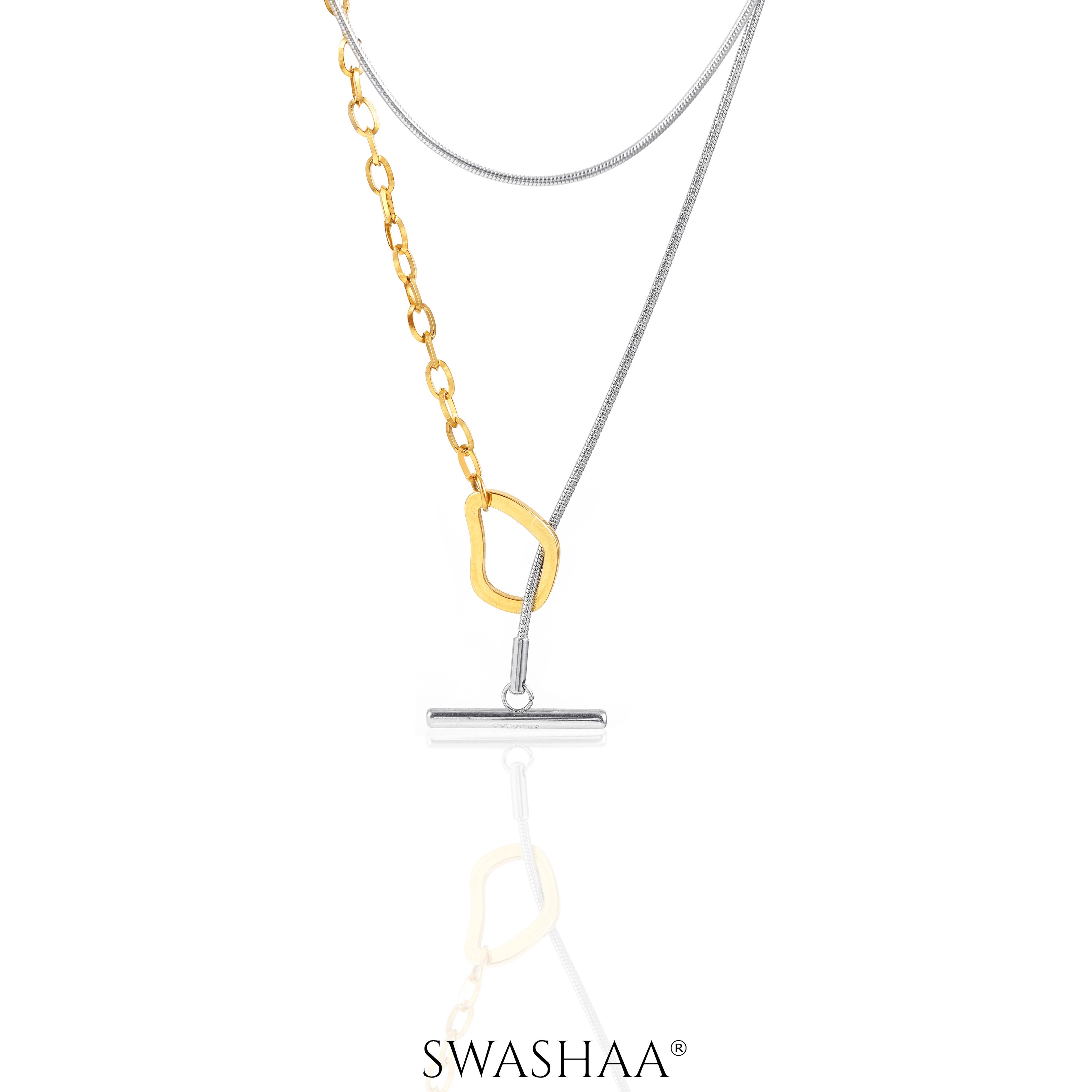 Eira Double Chain Necklace