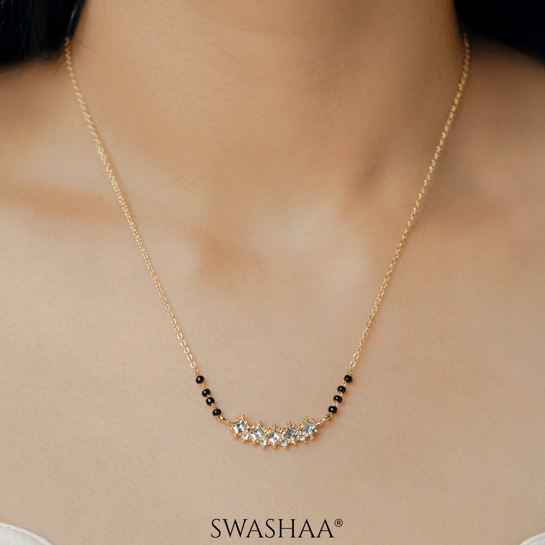 Nihaya 14K Gold Plated Mangalsutra