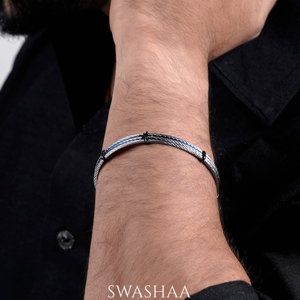 Pamek Wired Men's Bracelet - Swashaa
