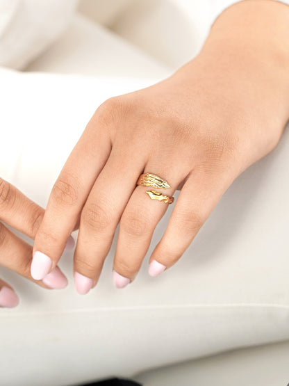Panini Snake 18K Gold Plated Ring