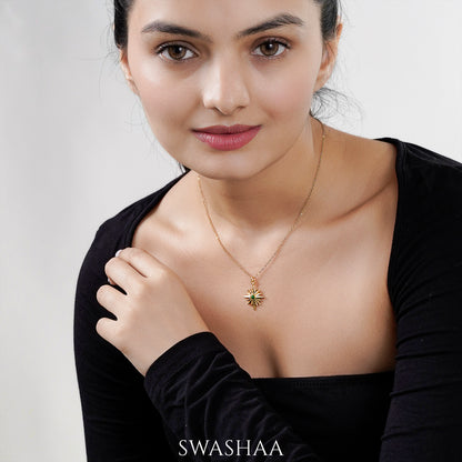 Parila 18K Gold Plated Necklace - Swashaa