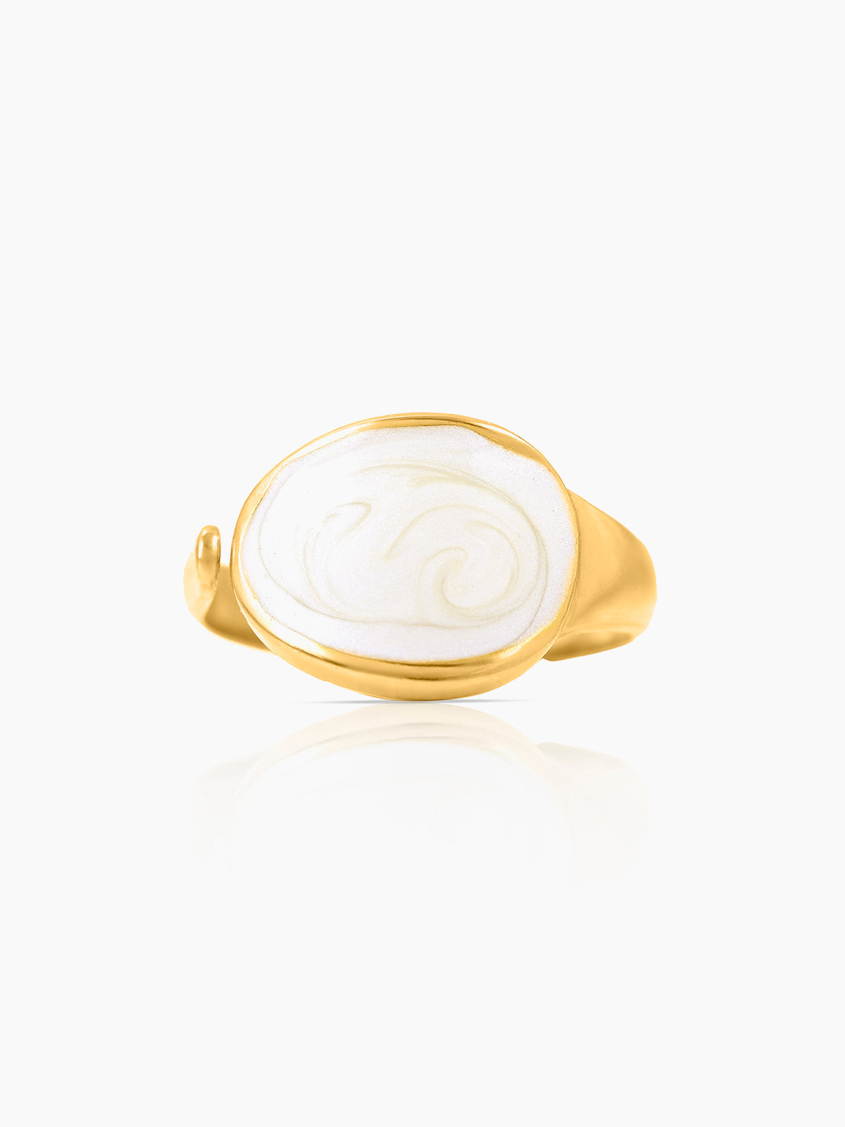 Pashto 18K Gold Plated Ring