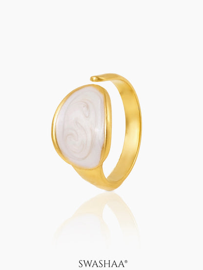 Pashto 18K Gold Plated Ring