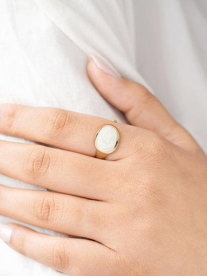 Pashto 18K Gold Plated Ring