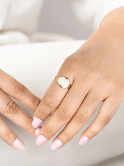Pashto 18K Gold Plated Ring
