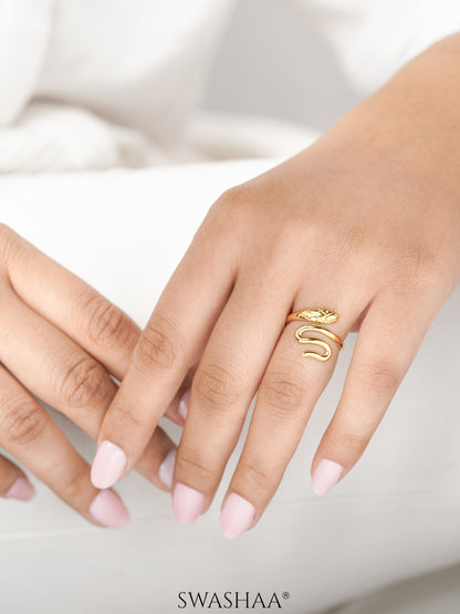 Pasie 18K Gold Plated Ring