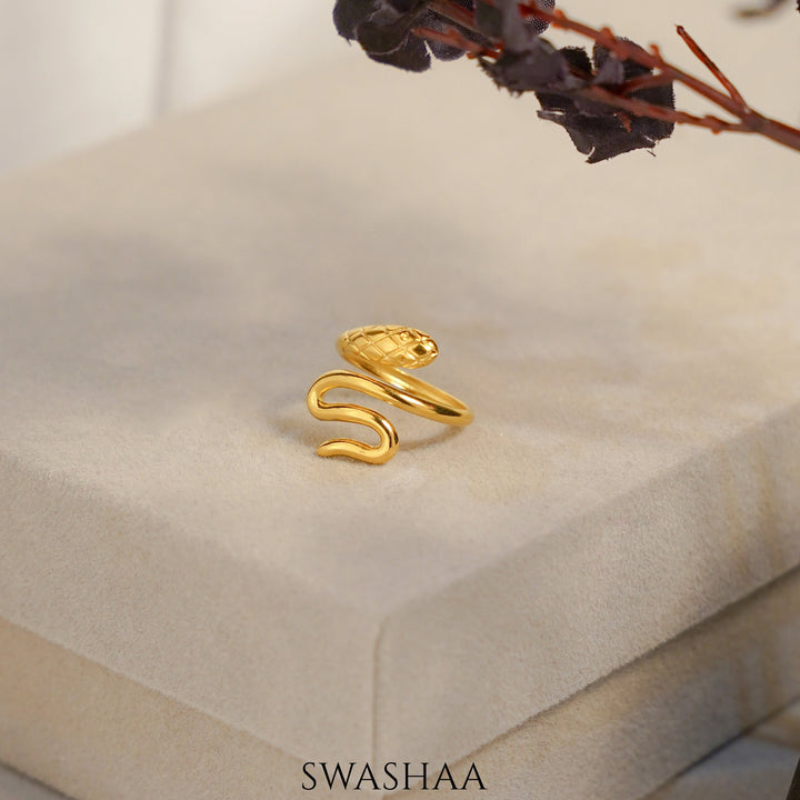 Pasie 18K Gold Plated Ring