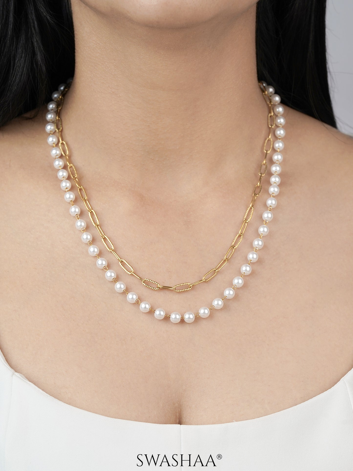 Peach 18K Gold Plated Stacking Set