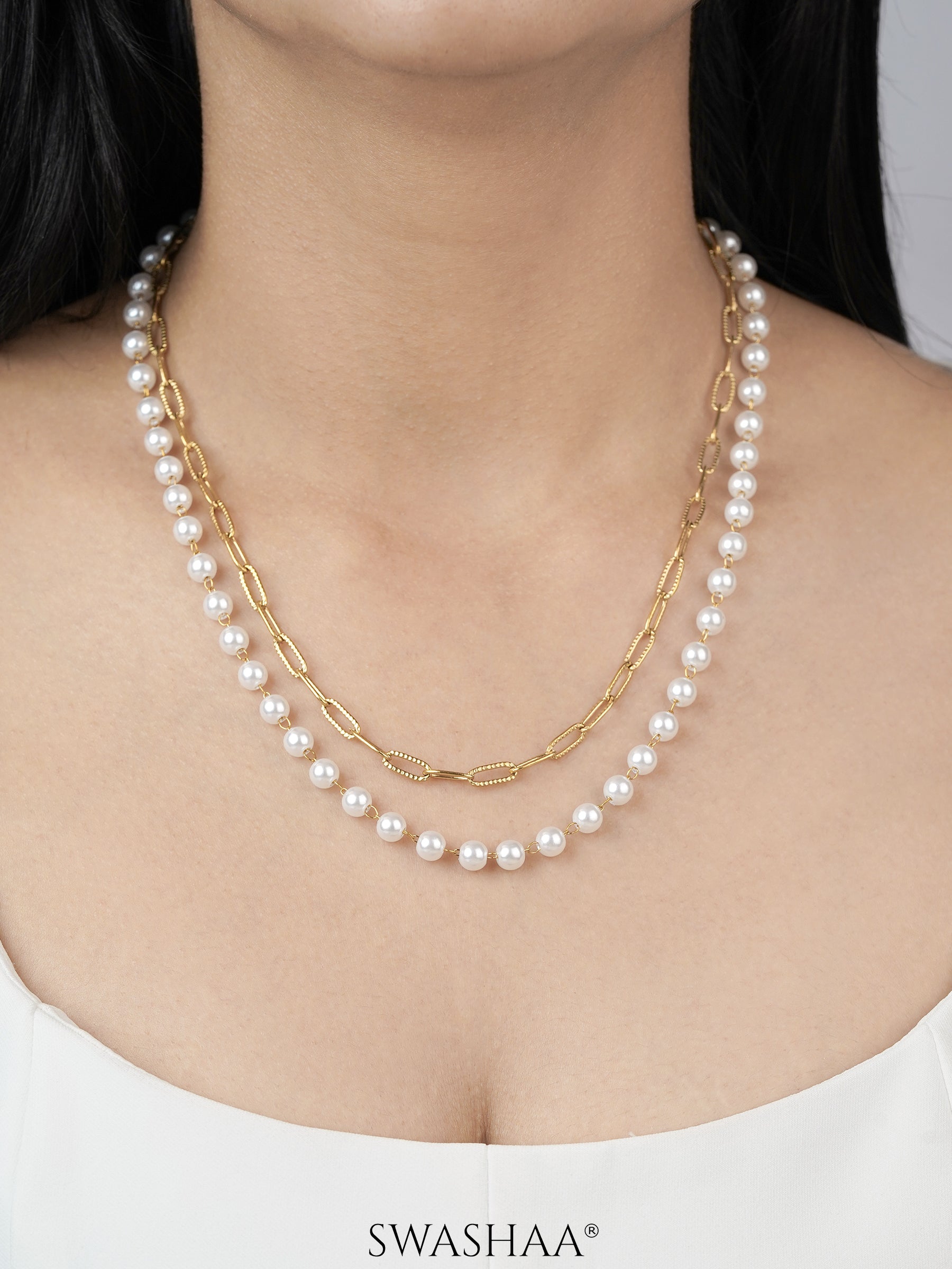 Peach 18K Gold Plated Stacking Set
