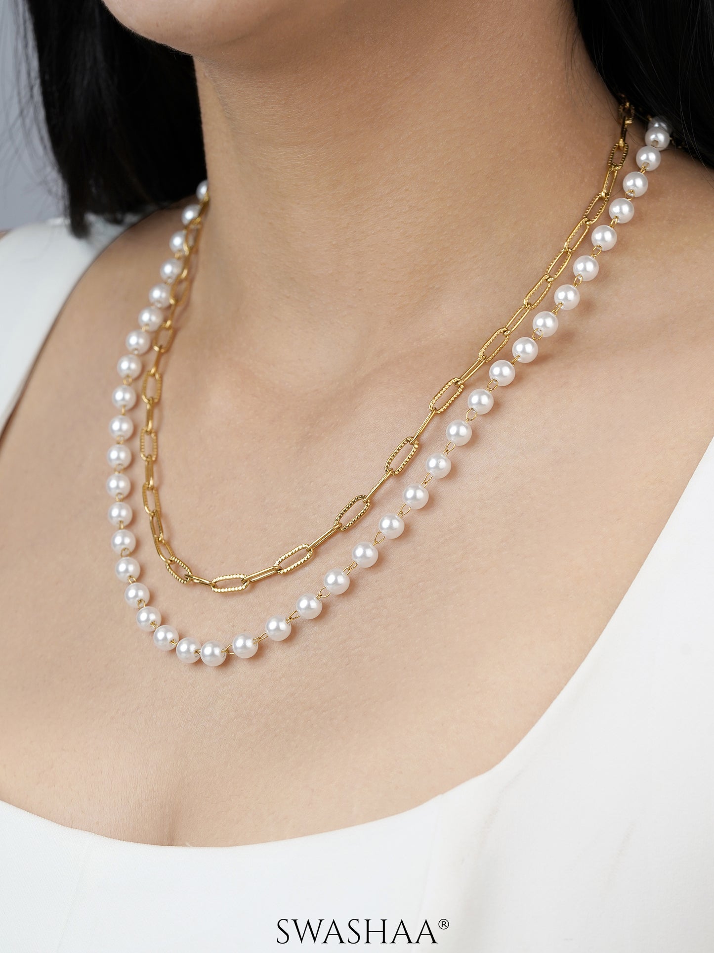 Peach 18K Gold Plated Stacking Set